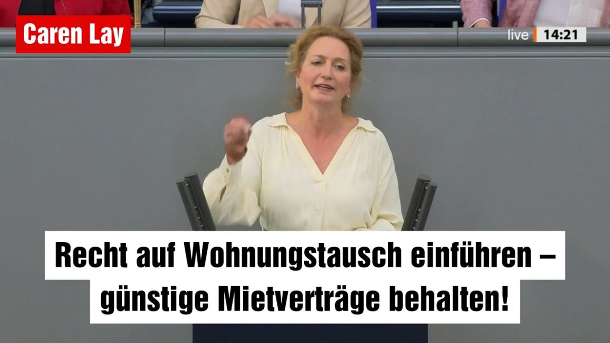 Recht auf Wohnungstausch einführen - günstige Mietverträge behalten!