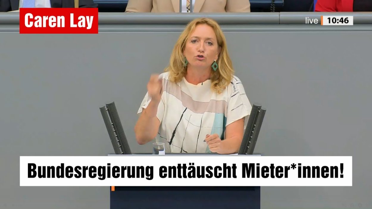 Bundesregierung enttäuscht Mieter*innen!